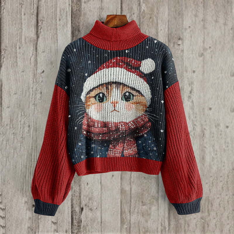 Textured Cable Sweater
