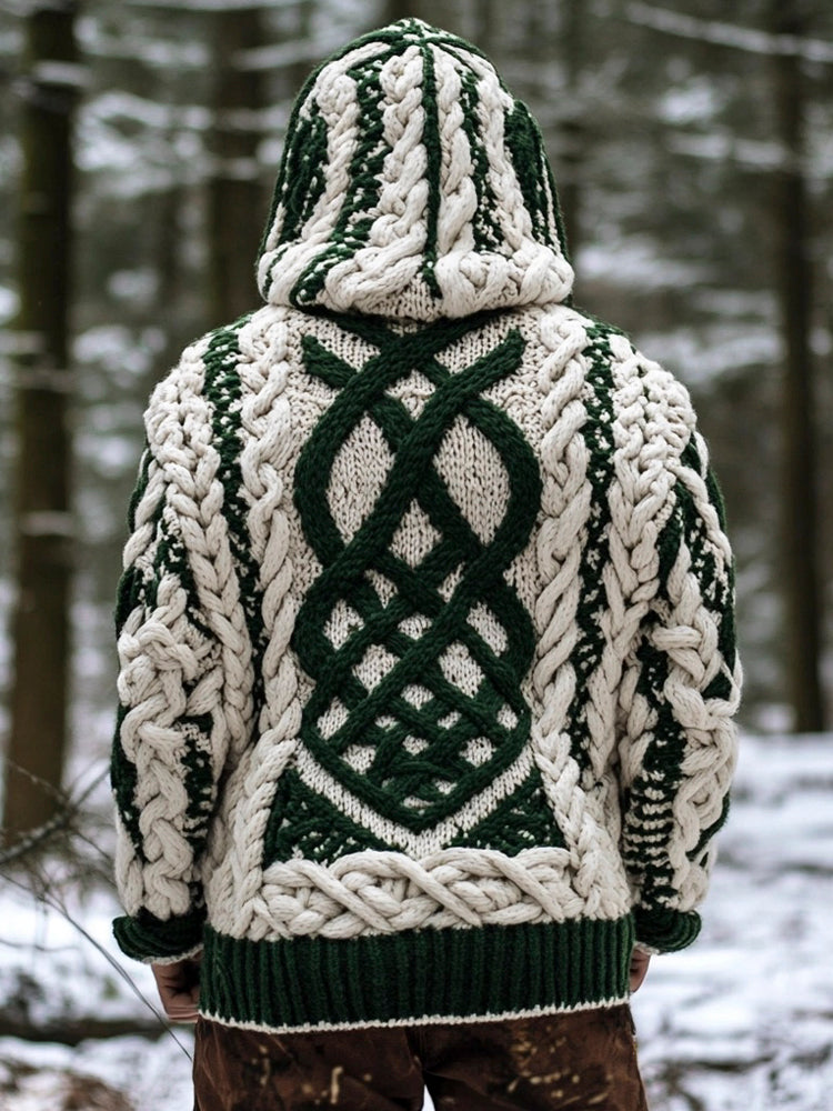 Textured Cable Sweater
