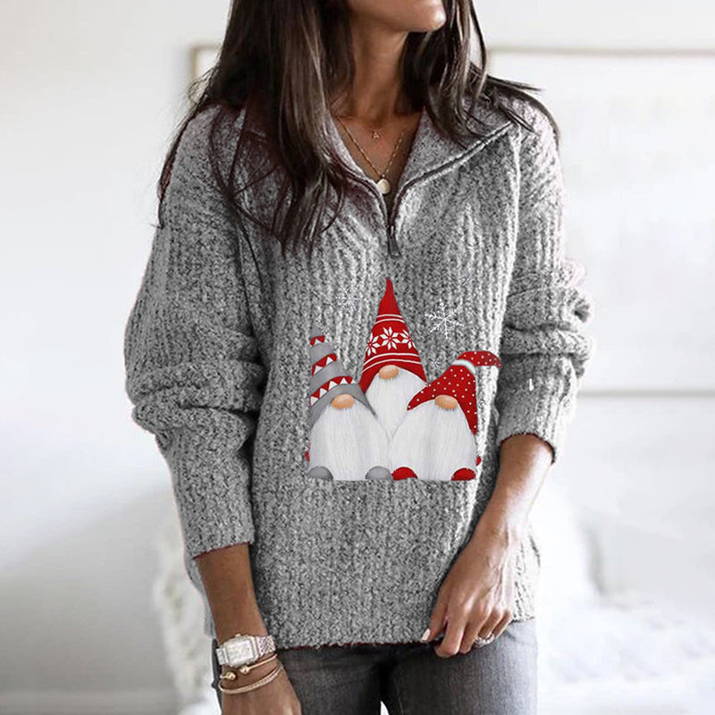 Relaxed Buttoned Sweater