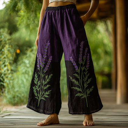 Natural Ribbed Pants