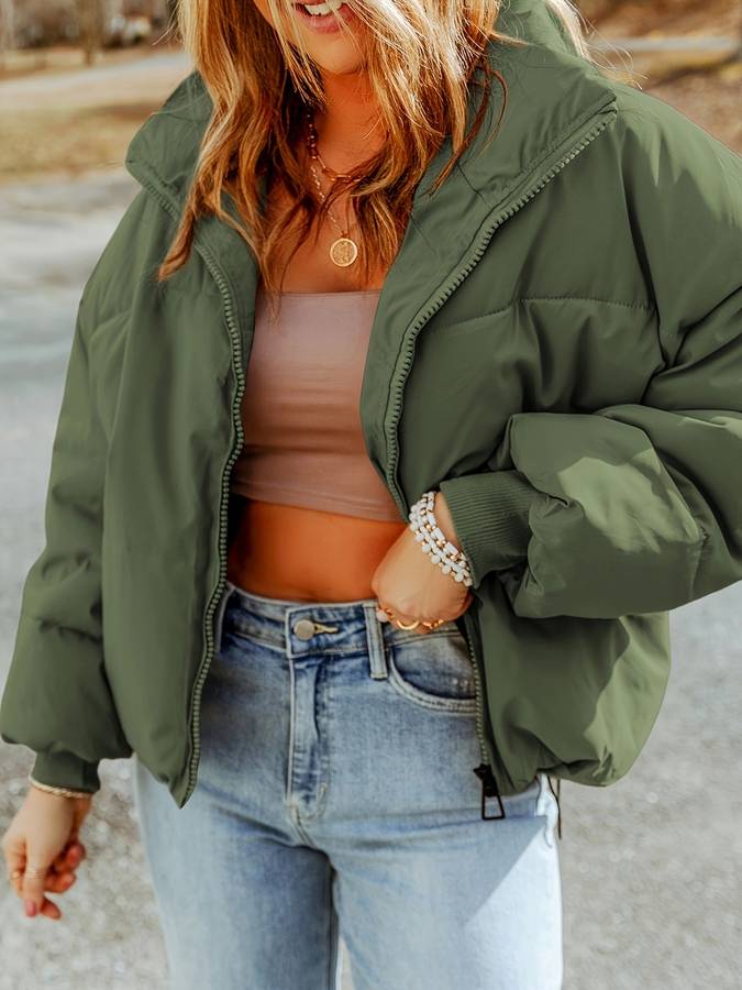 Classic Double-Breasted Coat