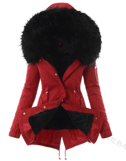 Layered Textured Coat