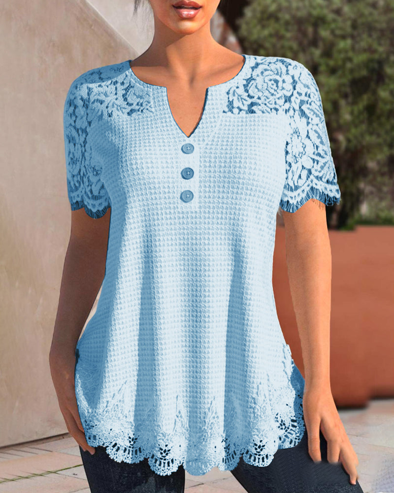 Fresh Printed Blouse