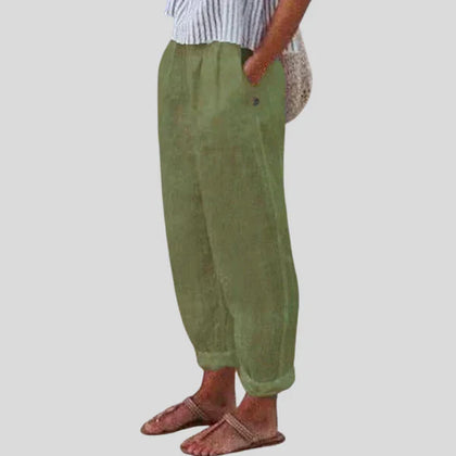 Layered Pleated Pants