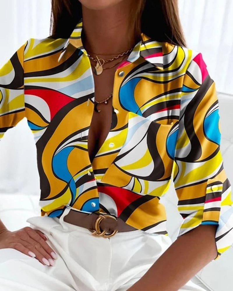 Cottage Puff-Sleeve Blouse