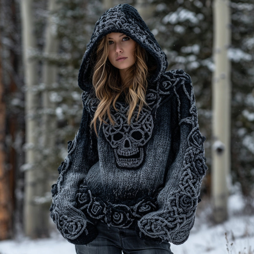 Textured V-Neck Sweater