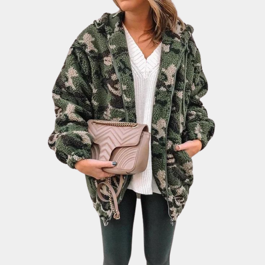 Relaxed Hooded Coat