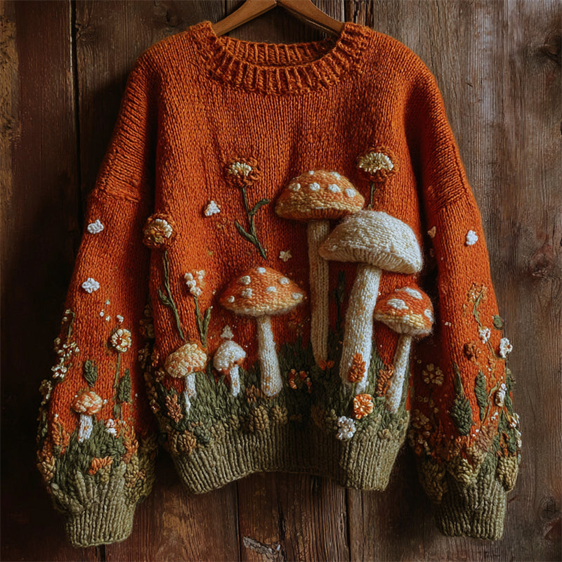 Casual Ribbed Sweater