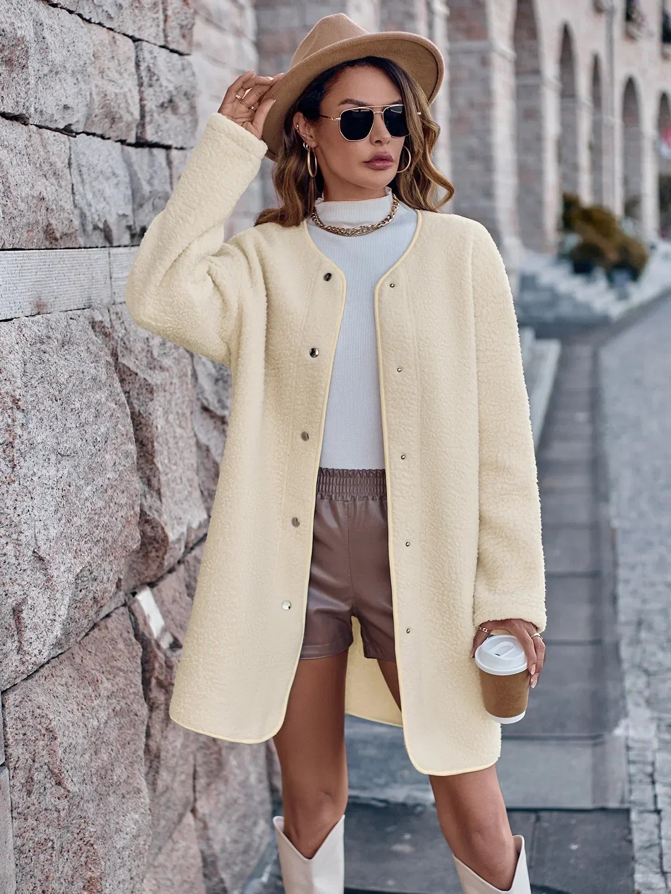 Relaxed Tailored Coat