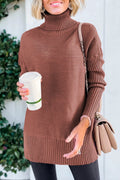 Casual Ribbed Sweater