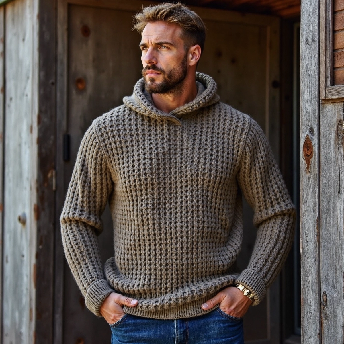 Casual V-Neck Sweater