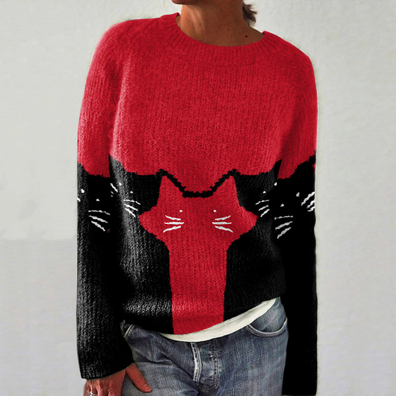 Relaxed Cable Sweater