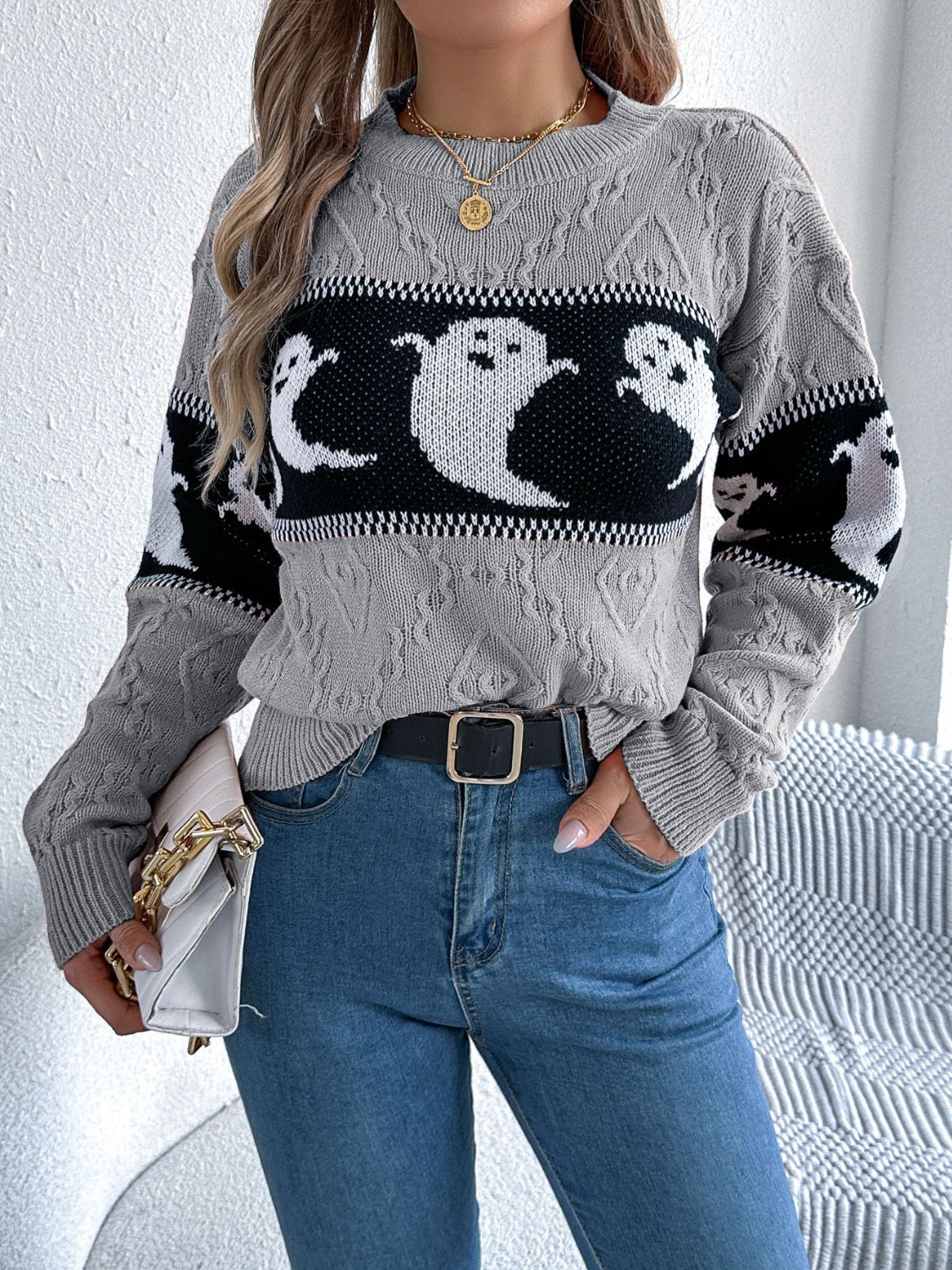 Easy Cropped Sweater