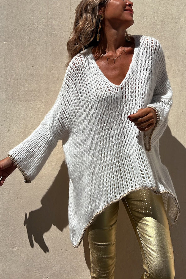 Weekend Cropped Sweater