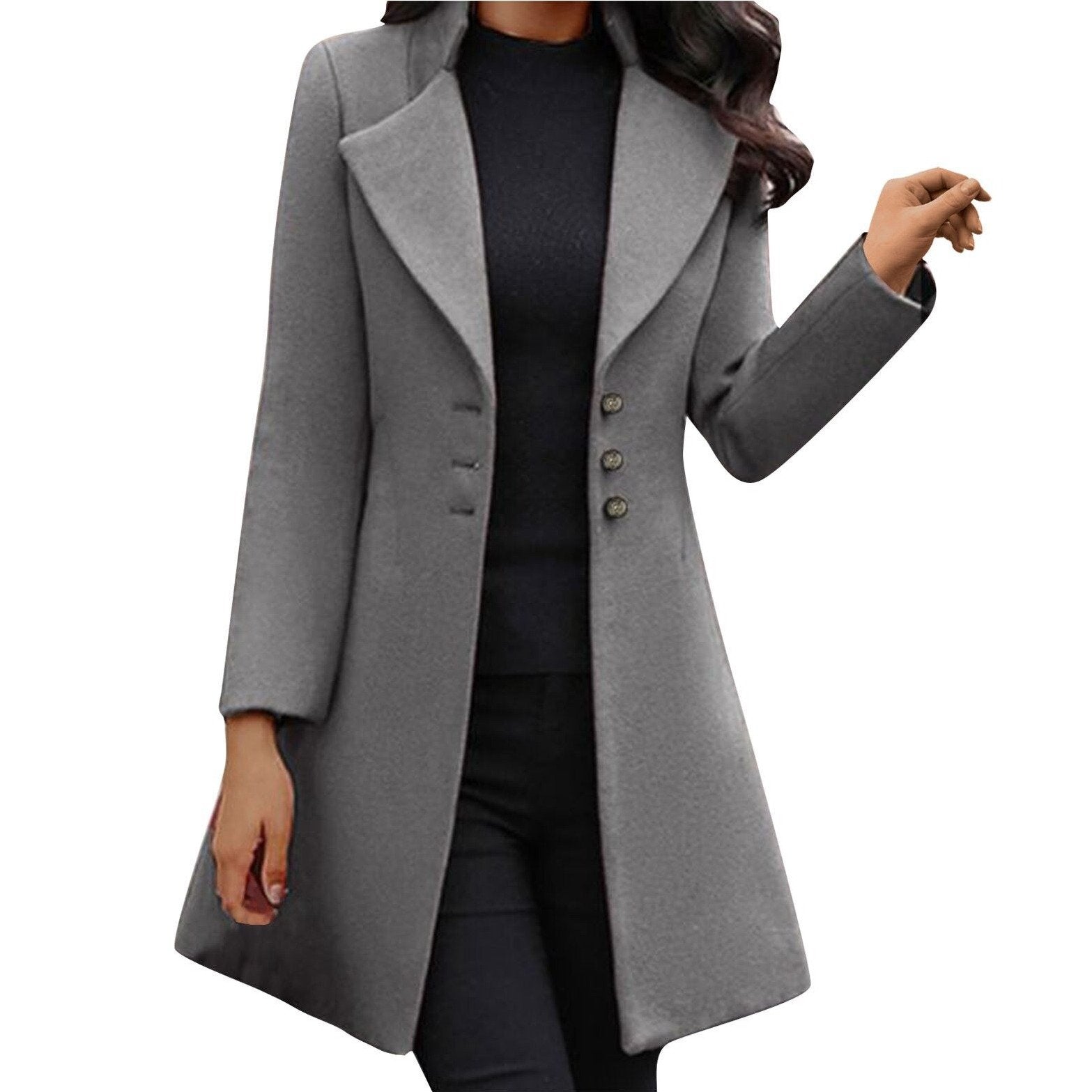Relaxed Belted Coat