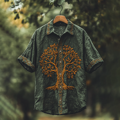 Casual Short-Sleeve Shirt