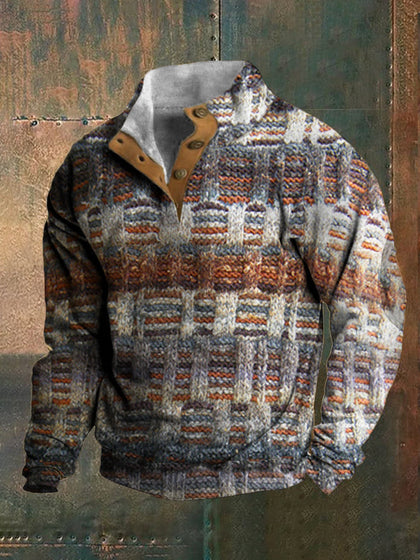 Relaxed Buttoned Sweater