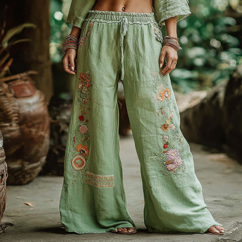 Light Ribbed Pants