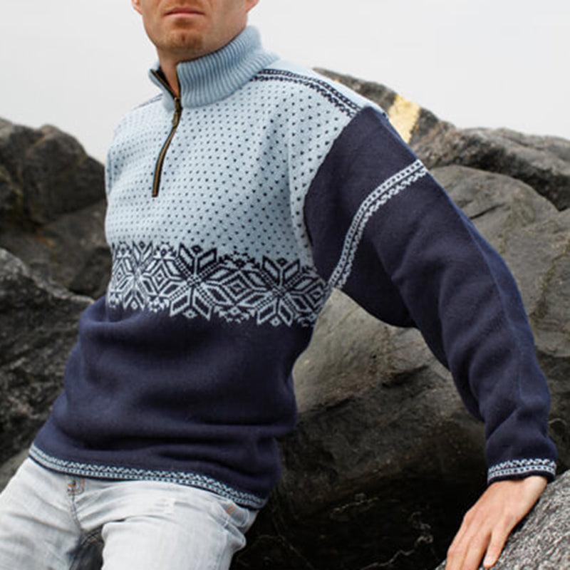 Relaxed V-Neck Sweater