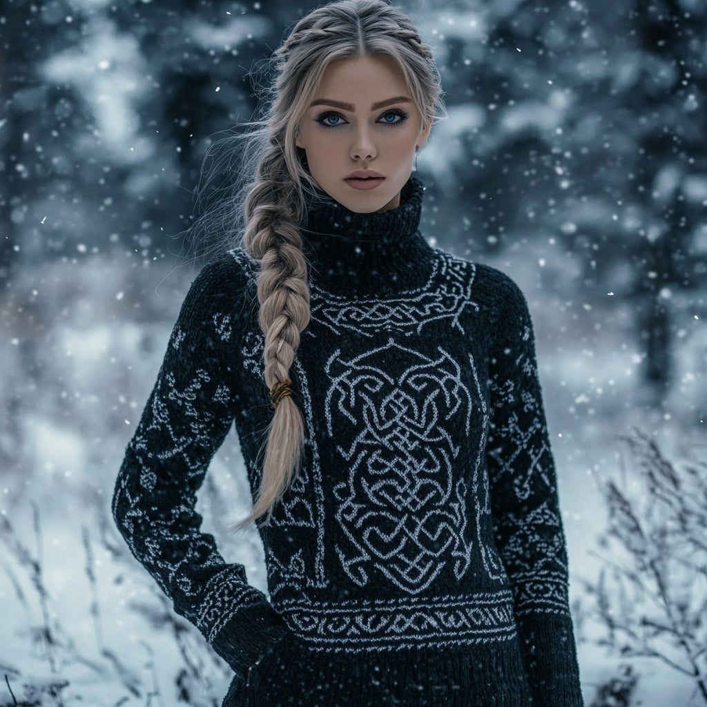Casual Buttoned Sweater