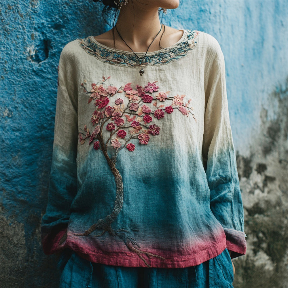 Relaxed Long-Sleeve Shirt