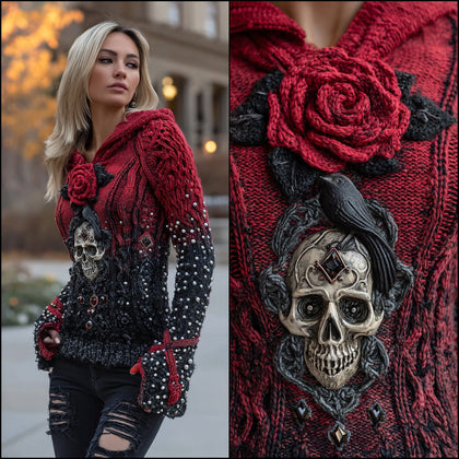 Casual Cropped Sweater