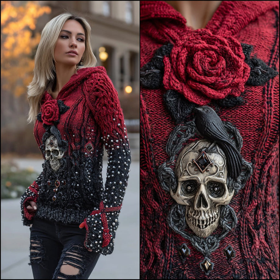 Casual Cropped Sweater