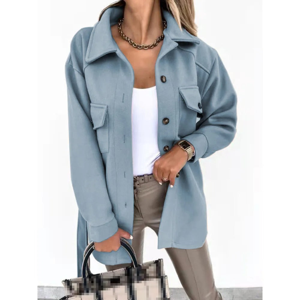 Relaxed Hooded Coat
