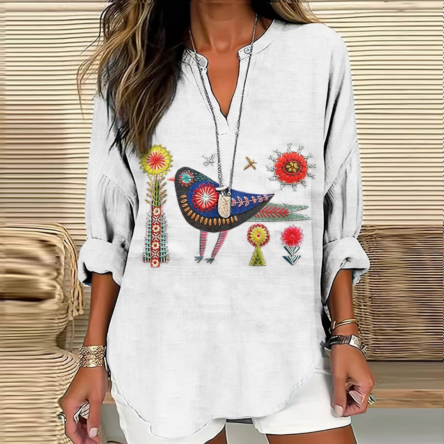 Simple Short-Sleeve Shirt