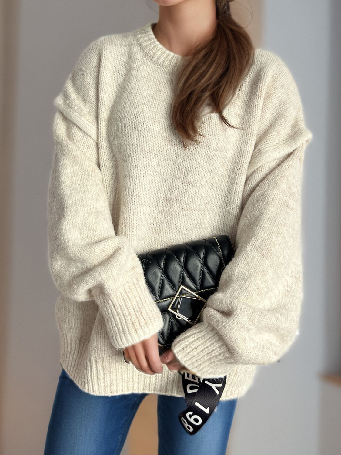 Everyday Cropped Sweater