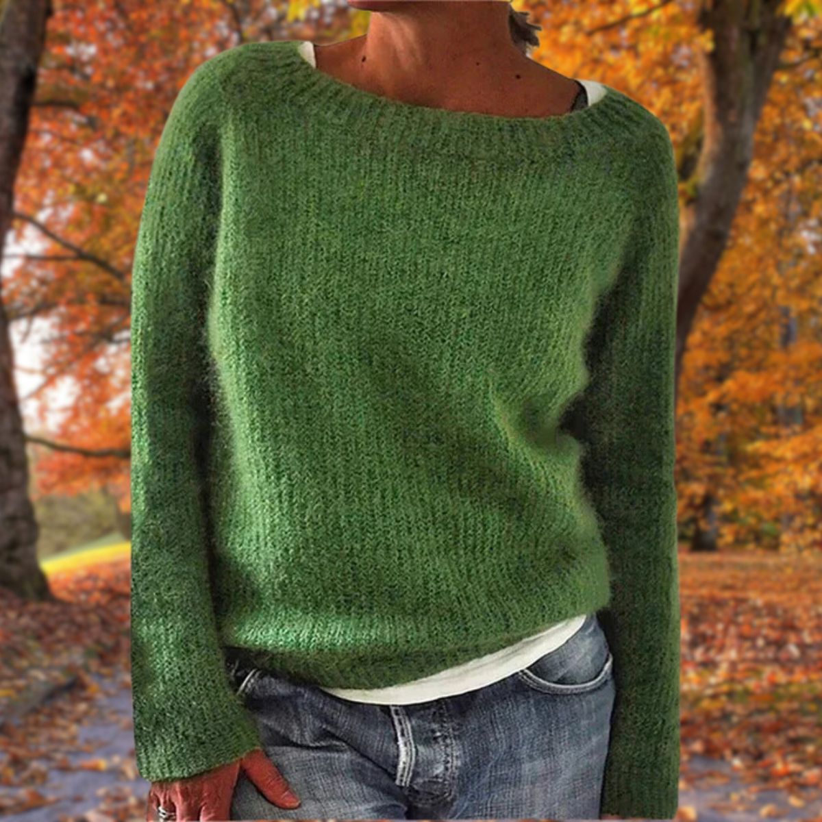 Casual Ribbed Sweater
