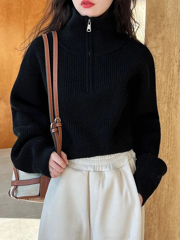 Warm Ribbed Sweater