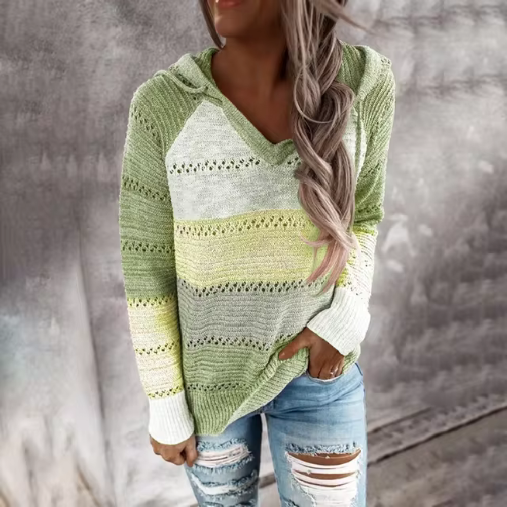 Relaxed V-Neck Sweater