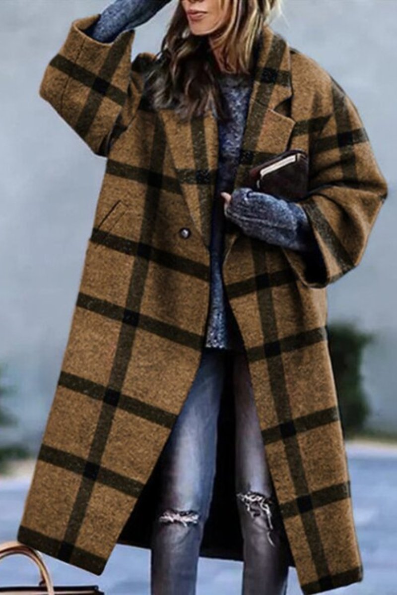 Timeless Double-Breasted Coat