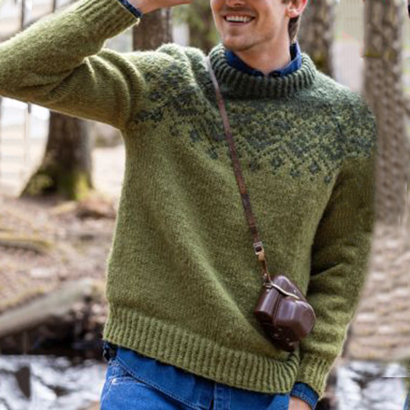 Warm V-Neck Sweater