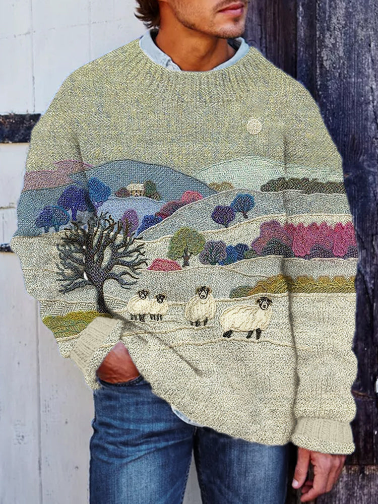 Relaxed Cropped Sweater
