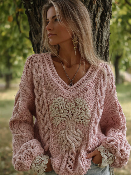 Textured Lightweight Sweater