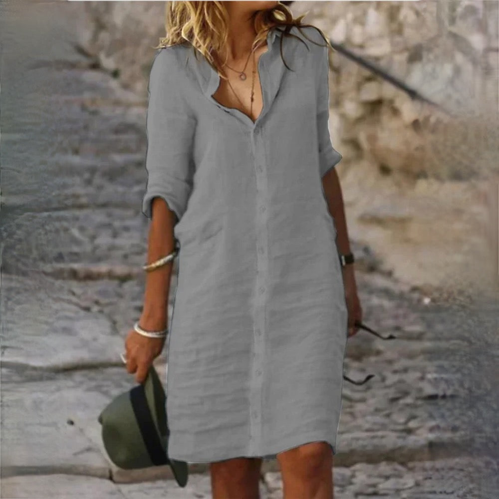Flowing Cotton Dress