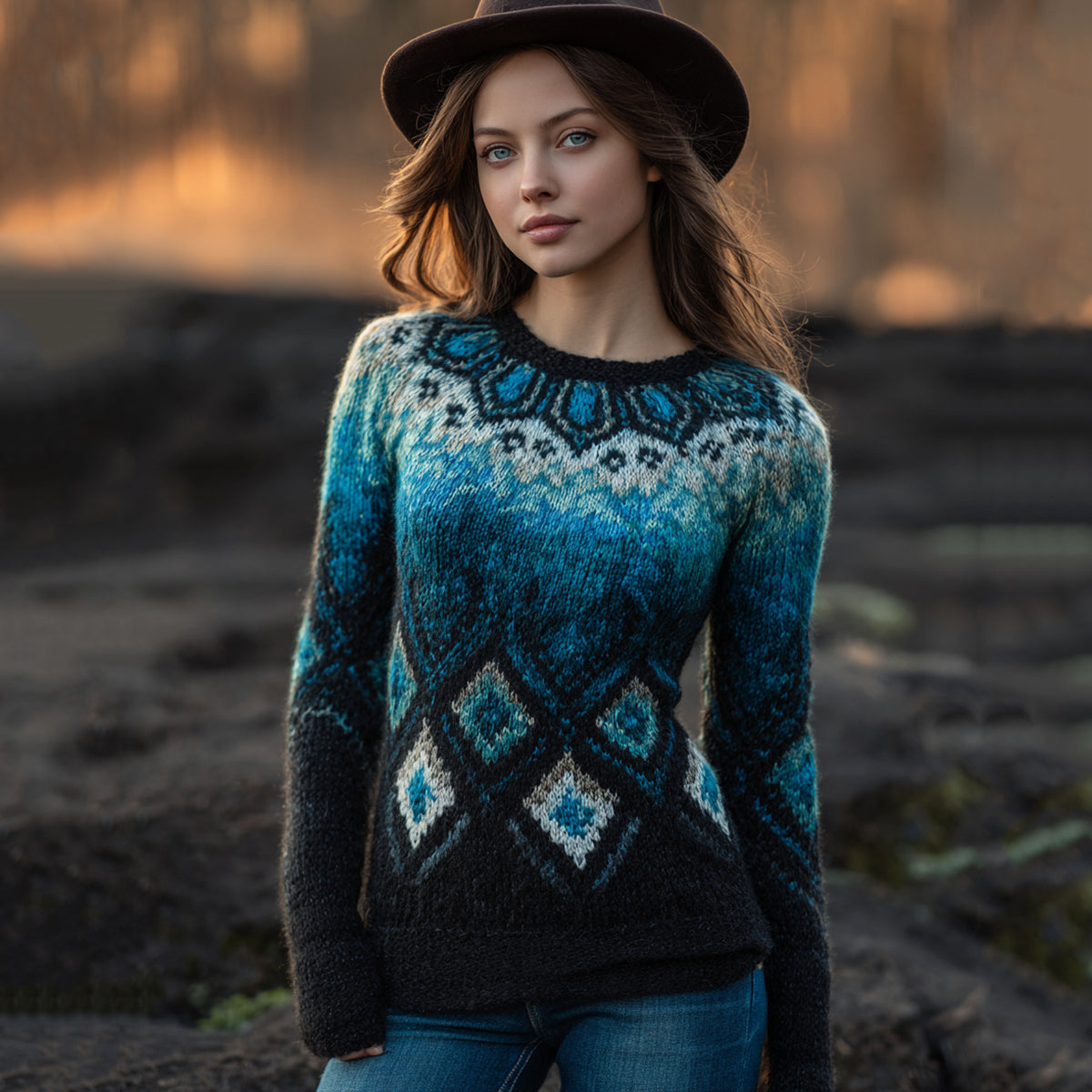 Classic Buttoned Sweater