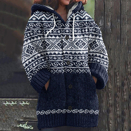 Relaxed Buttoned Sweater
