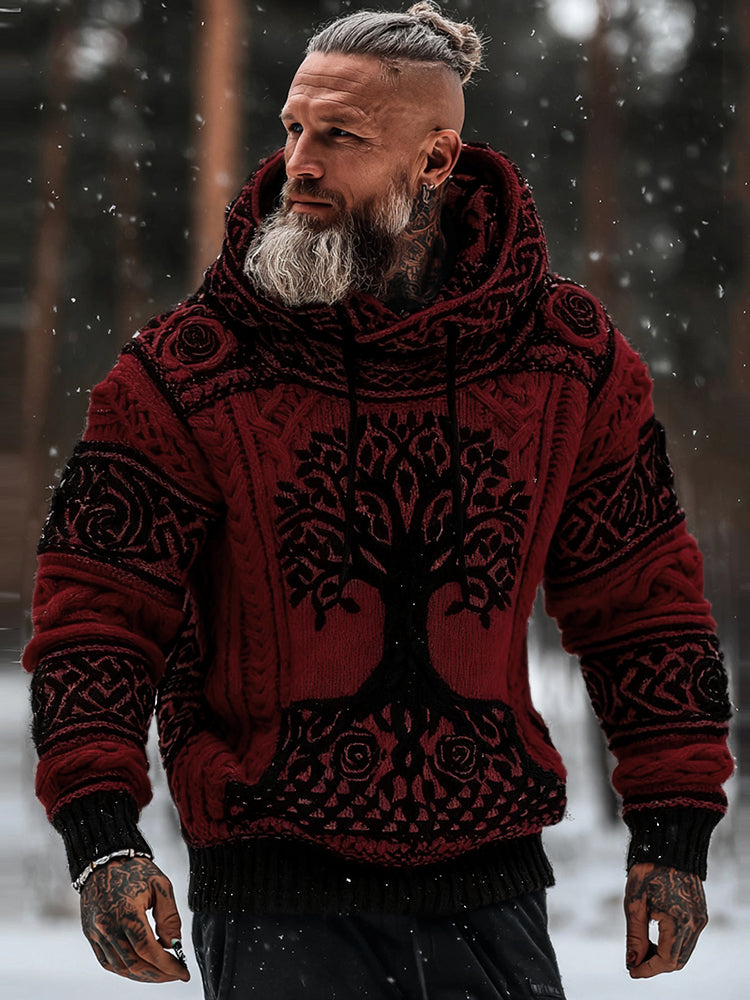 Warm Buttoned Sweater