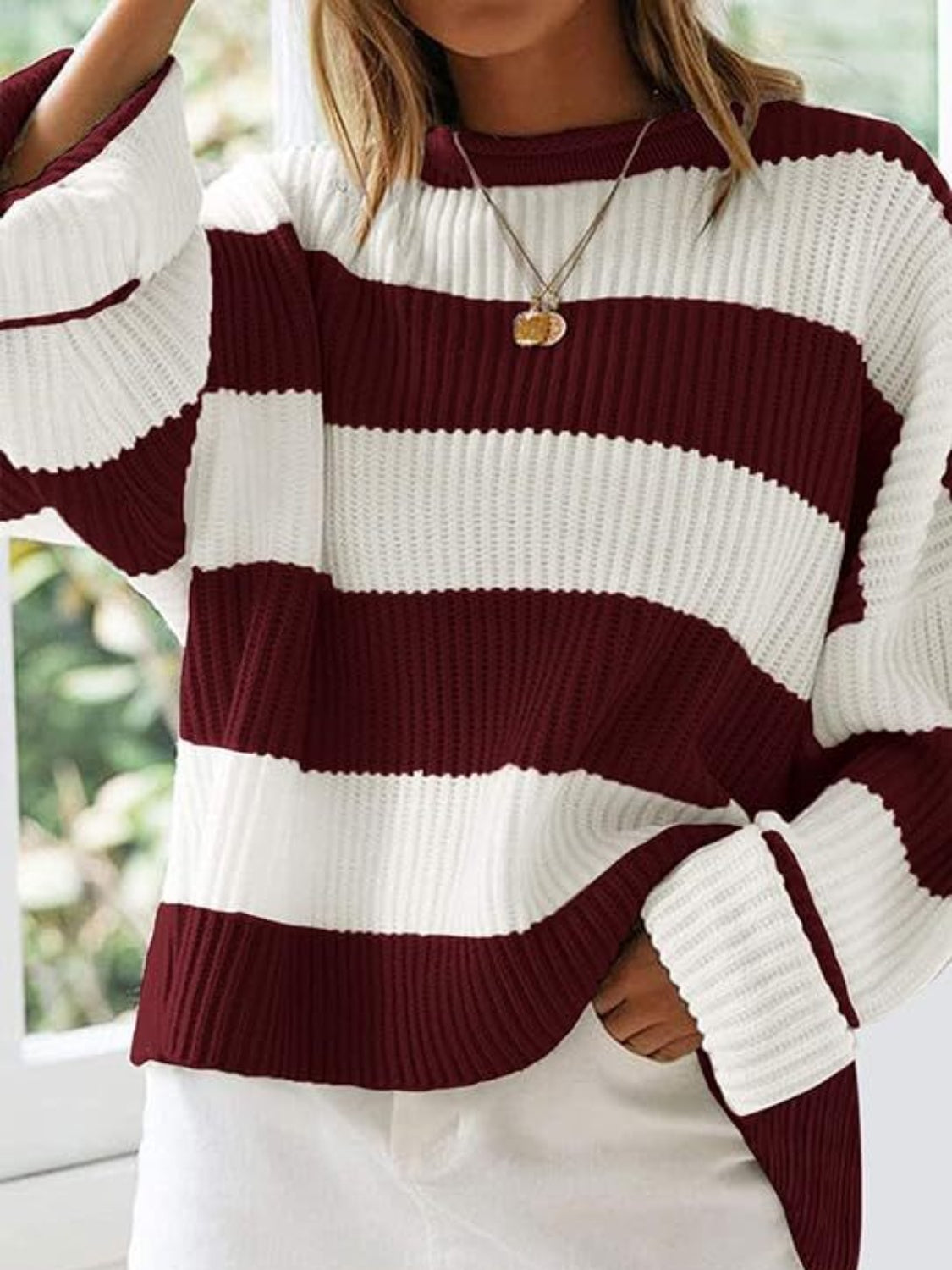 Casual Cable Sweater
