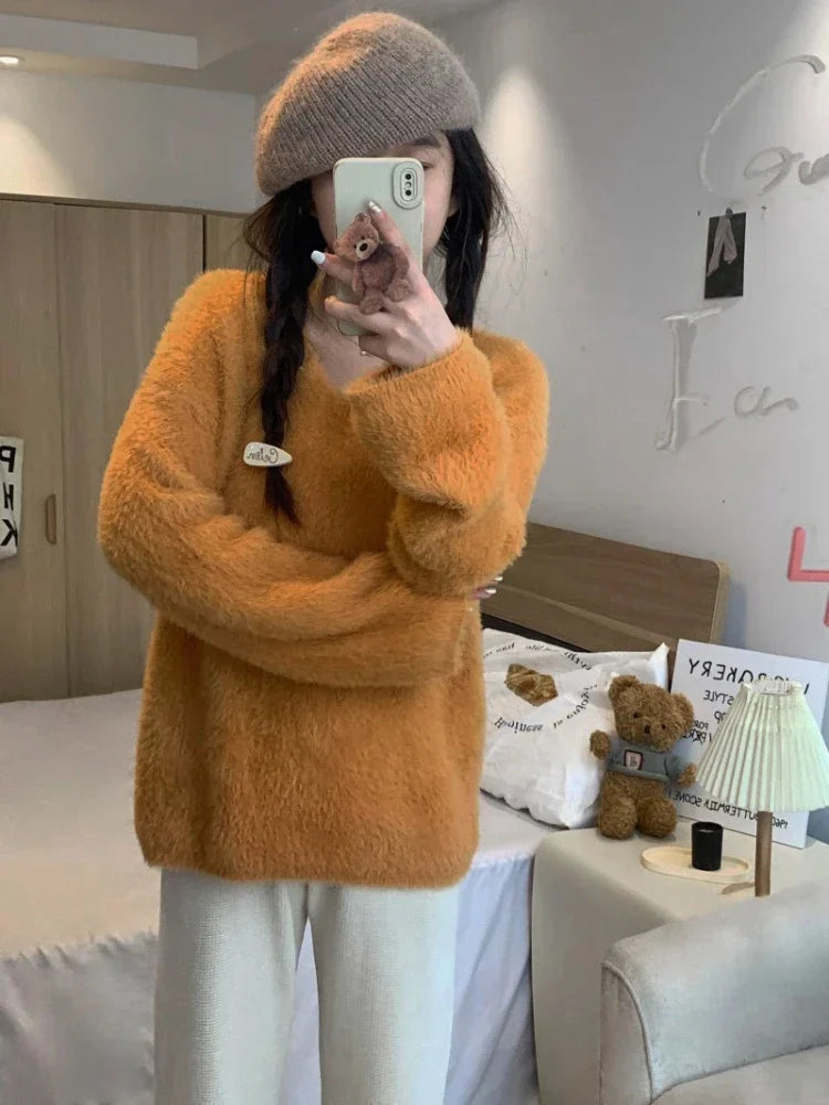 Casual V-Neck Sweater
