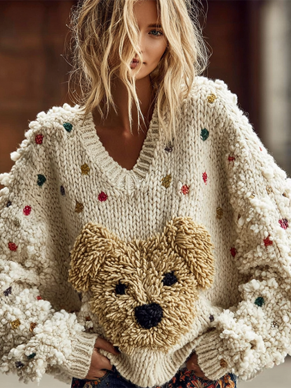 Classic Textured Sweater