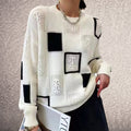 Textured Cropped Sweater