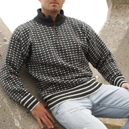 Casual Textured Sweater