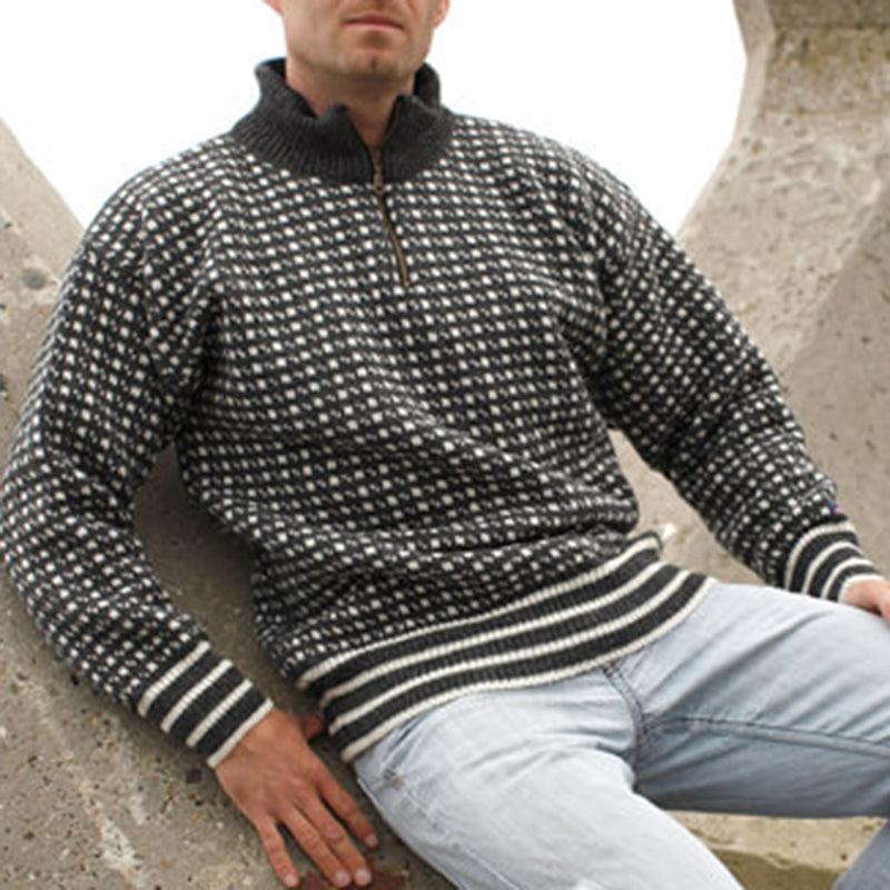 Casual Textured Sweater