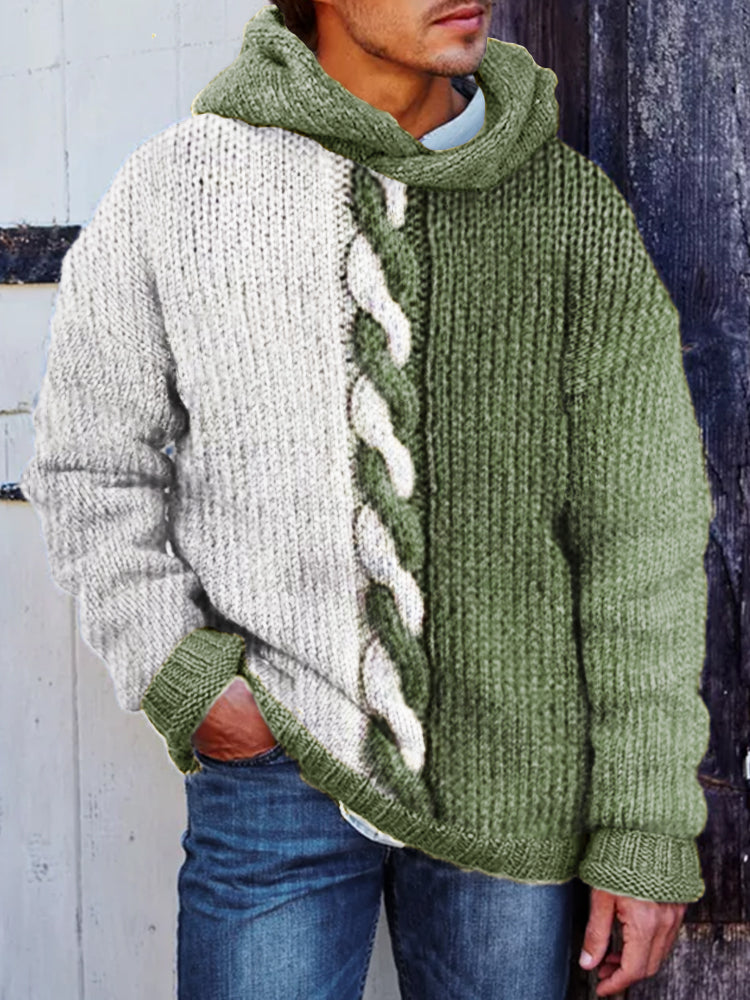 Textured Cable Sweater