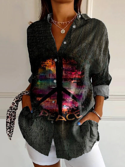 Relaxed Collared Shirt