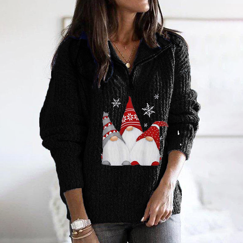 Relaxed Buttoned Sweater